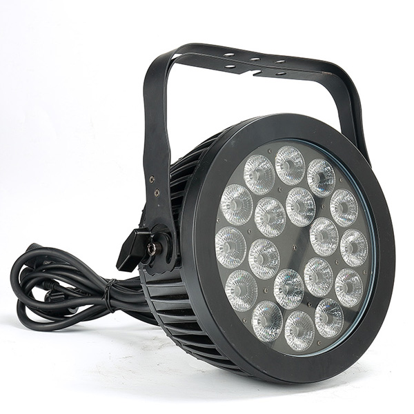 18PCS 15W RGBWA+UV 6in1 Waterproof LED Par Light