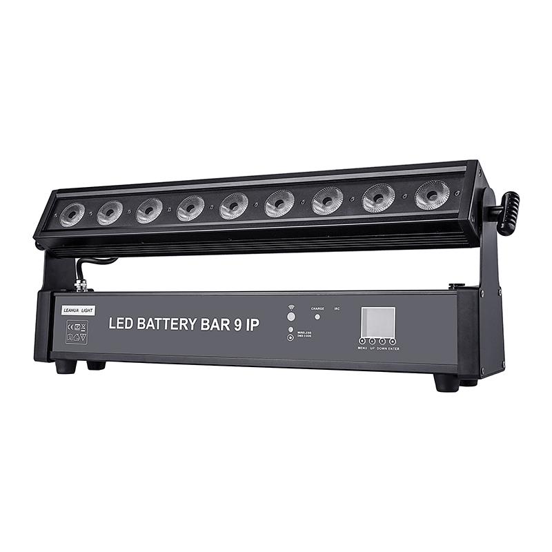 LED Battery Wash Bar 9 IP