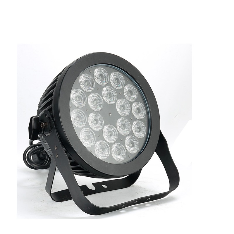 18PCS 15W RGBWA+UV 6in1 Waterproof LED Par Light
